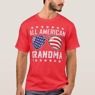 All American Grandma Shirt 4th of July Sunglasses 