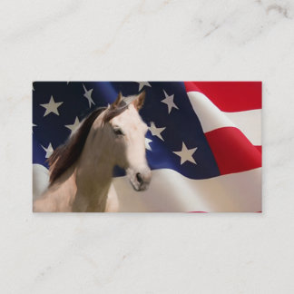 All American Horse Business Card