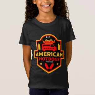 All American Hotdogs Foodies    T-Shirt