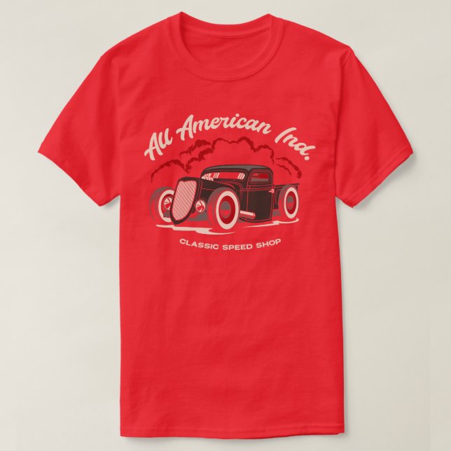 ALL AMERICAN INDUSTRIES T-Shirt (Design Front)