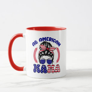 All American Mama  Mug