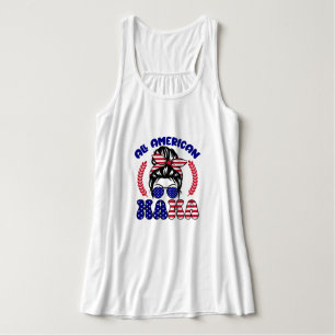 All American Mama Singlet