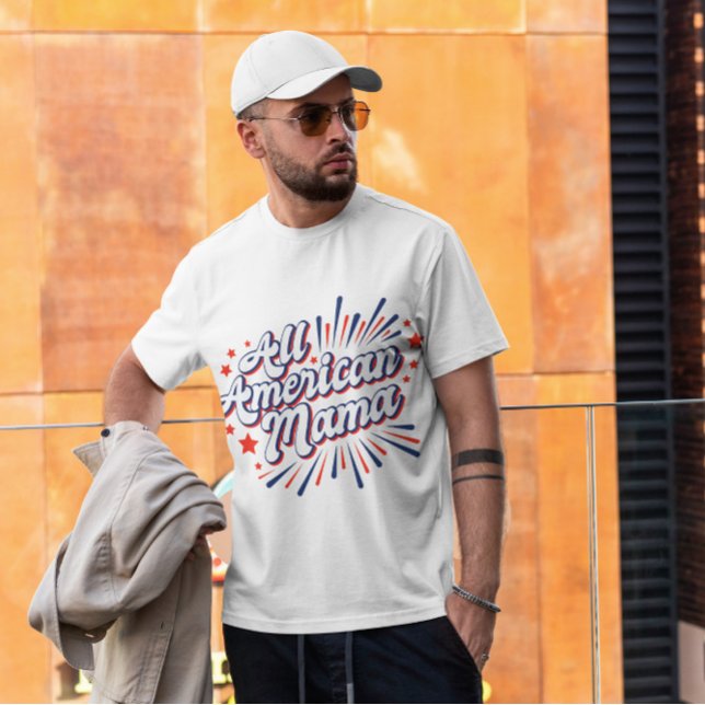 All American Mama  T-Shirt (Creator Uploaded)