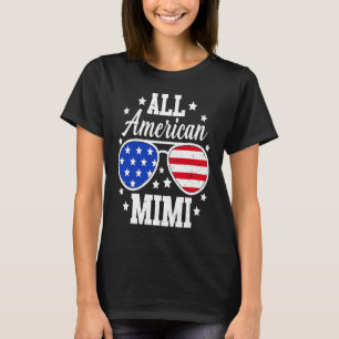 All American Mimi 4th of July Grandma Family Matc T-Shirt