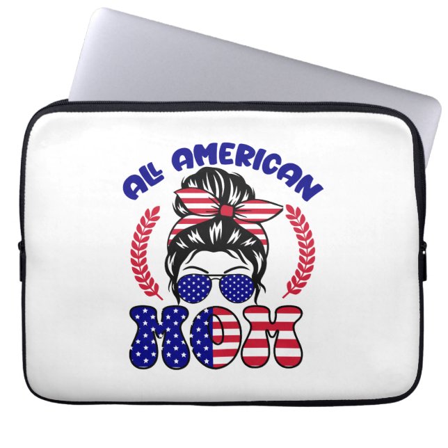 All American Mum-32169 Laptop Sleeve (Front)