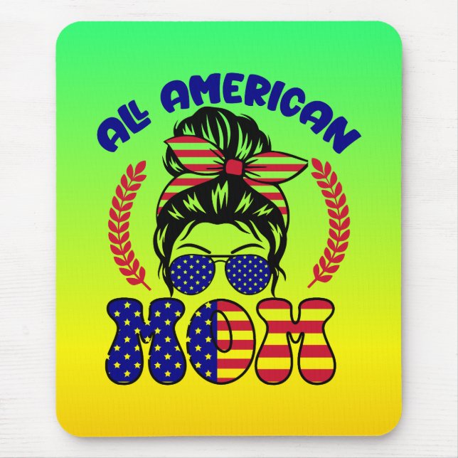 All American Mum-32169 Mouse Pad (Front)