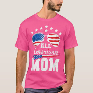 All American Mum 4th of July Matching Family T-Shirt