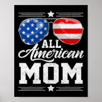 All American Mum 4th Of July Mother's Day Sungles