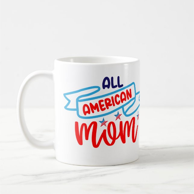 All American Mum    Coffee Mug (Left)