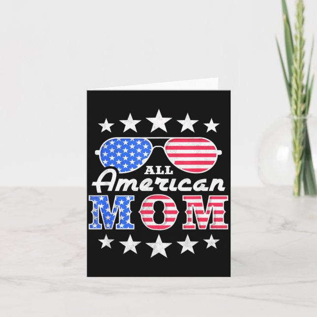 All American Mum Independence Day Card (Front)