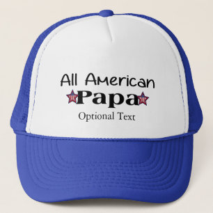 All American Papa Trucker Hat