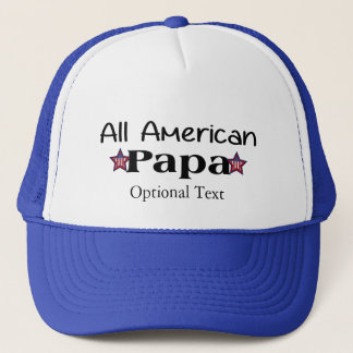 All American Papa Trucker Hat