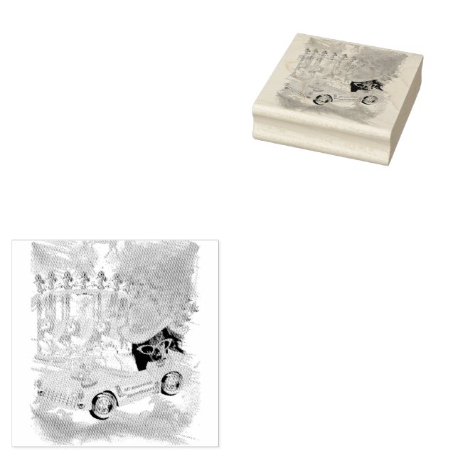 All American Sweetheart Rubber Stamp (Stamped)