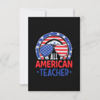 All American Teacher 4th Of July