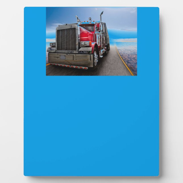 All American Trucker Plaque (Front)