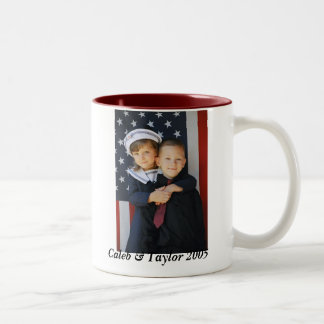 All American Two-Tone Coffee Mug