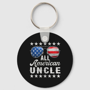 All American Uncle Shirt  Key Ring