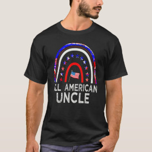 All American Uncle Tie Dye 4th Of July Outfits Fo T-Shirt