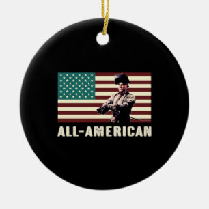 All-American Welder Ceramic Tree Decoration
