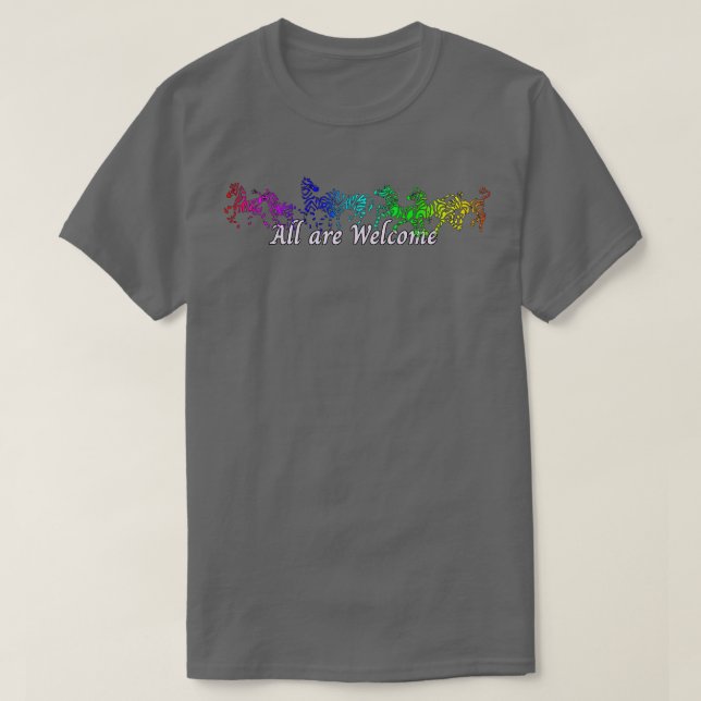 All are Welcome T-Shirt (Design Front)