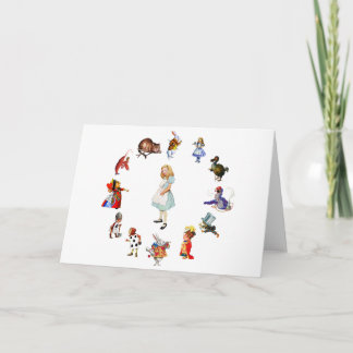 ALL AROUND ALICE CARD