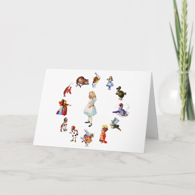 ALL AROUND ALICE CARD (Front)