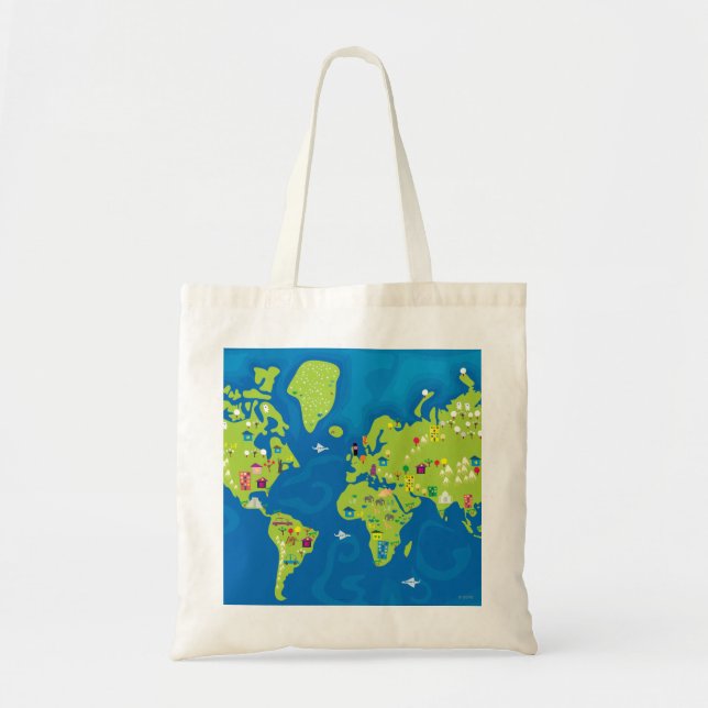 All Around the World Tote Bag (Front)