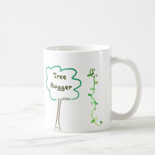 All Around Tree Hugger w/ Vines Coffee Cup