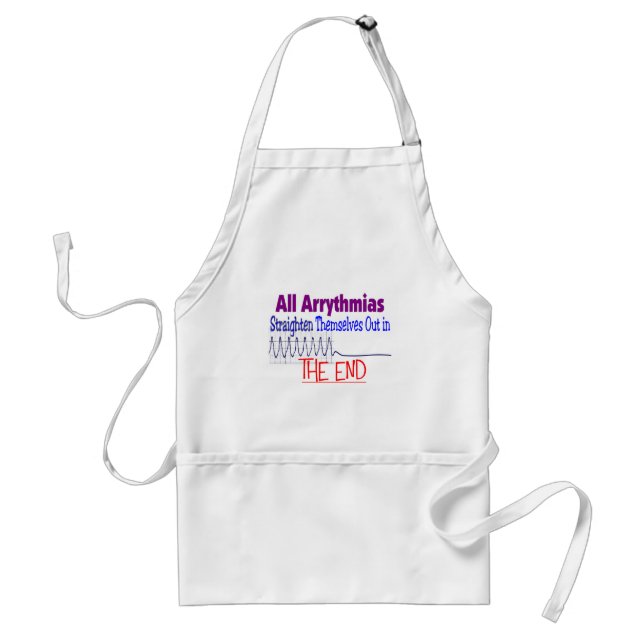 All arrhythmias straighten themselves out END Standard Apron (Front)