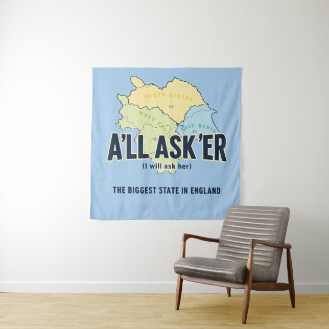 A'll Asker – Yorkshire's Biggest State Tapestry (In Situ)