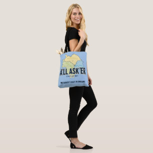 A'll Asker – Yorkshire's Biggest State Tote Bag
