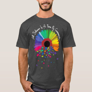 All Behaviour Is A Form Of Communication Autism Aw T-Shirt