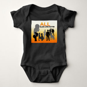 All Black Lives Matter Baby Bodysuit