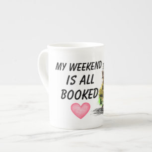 All Booked  Bone China Mug