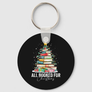 All Booked For Christmas Coquette Books Teacher Xm Key Ring