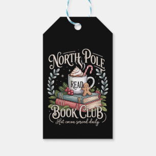 All Booked for Christmas Coquette Xmas Book Club Gift Tags