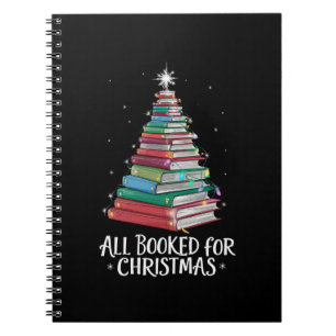 All Booked For Christmas Librarian Xma Book Lovers