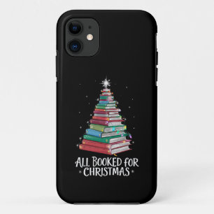 All Booked For Christmas Librarian Xma Book Lovers Case-Mate iPhone Case