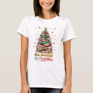 All Booked for Christmas  T-Shirt