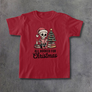 All Booked for Christmas T-Shirt
