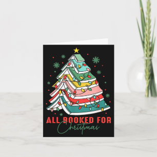 All Booked For Christmas Teacher Librarian Book Lo Card
