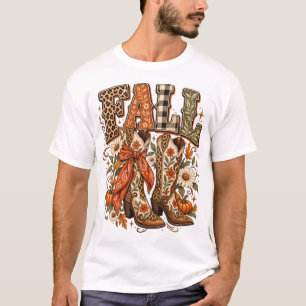 All Booked for Fall Autumn Book Lover Subliment T-Shirt