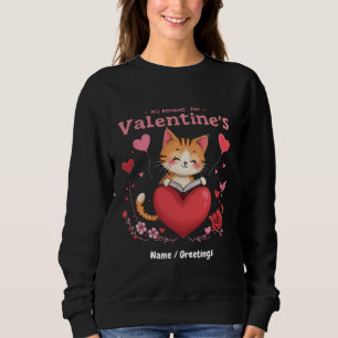 All Booked for Valentines A Perfect Valentine’s Sweatshirt