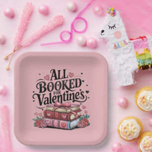 All booked for Valentine's Paper Plate