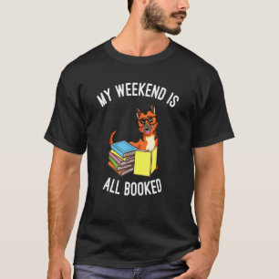 All Booked Nerdy German German Shepherd T-Shirt