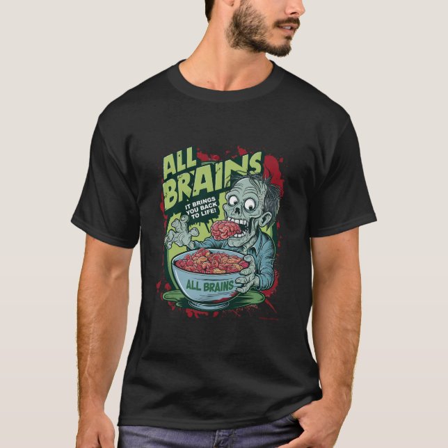 All Brains T-Shirt (Front)