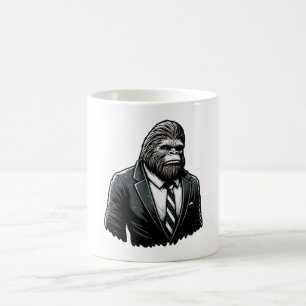All Business Bigfoot - Funny Stylish Sasquatch Coffee Mug