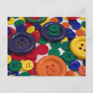 All Buttoned Up Postcard