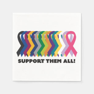 All Cancer Awareness Napkin