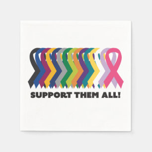 All Cancer Awareness Napkin